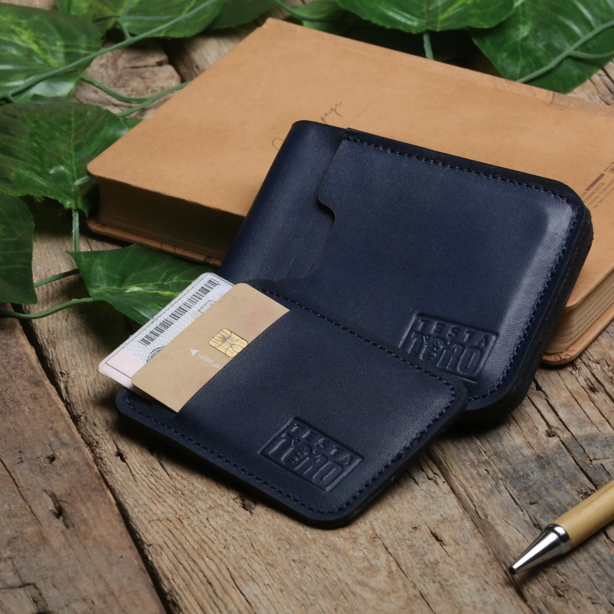 محفظة فاخرة من قطعتين + كارد هولدر - Minimalist wallet (2-Piece) w13 - Image 14
